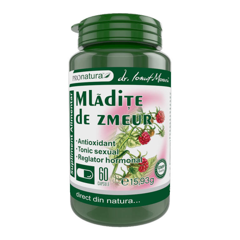 Mladite de Zmeur 60 capsule Medica