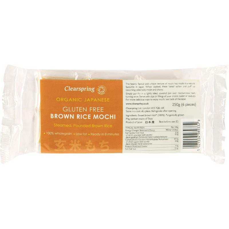 Mochi Orez Brun Bio Clearspring 250gr