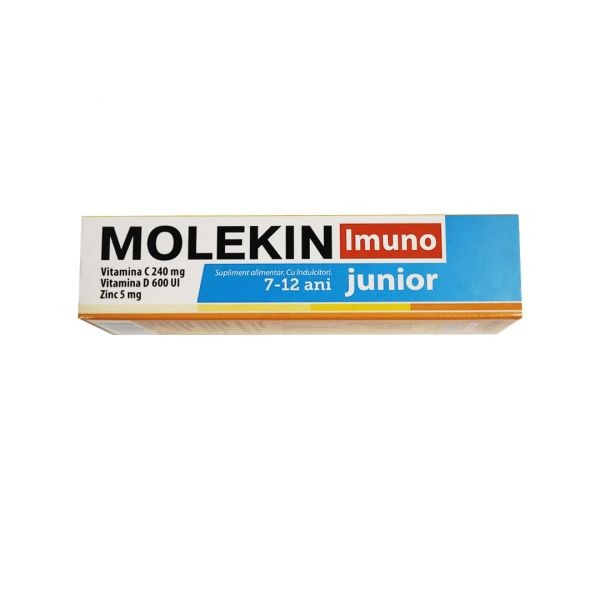 Molekin Imuno Junior 7-12 Ani 20 comprimate efervescente Zdrovit