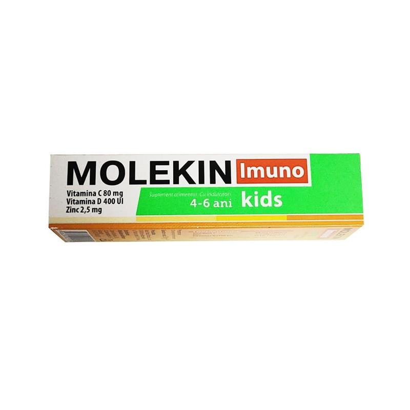 Molekin Imuno Kids 4-6 Ani 20 comprimate efervescente Zdrovit