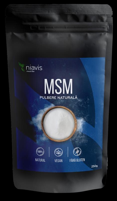MSM Pulbere 100% Naturala Niavis 250gr