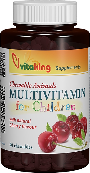 Multivitamina cu Minerale pentru Copii Vitaking 90cpr