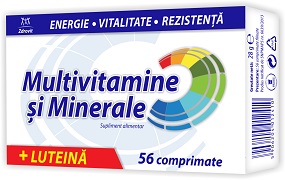 Multivitamine + Minerale + Luteina Zdrovit 56cpr