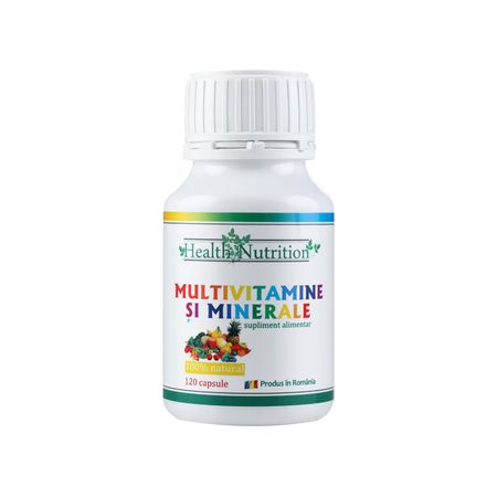 Multivitamine si Minerale 120cps Health Nutrition