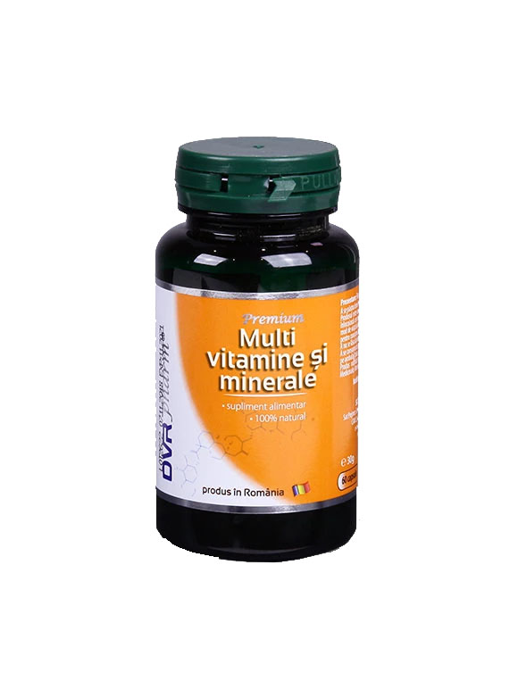 Multivitamine si Minerale 60cps DVR Pharma
