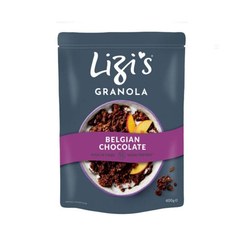 Musli Granola cu Ciocolata Belgiana 400 grame Lizis