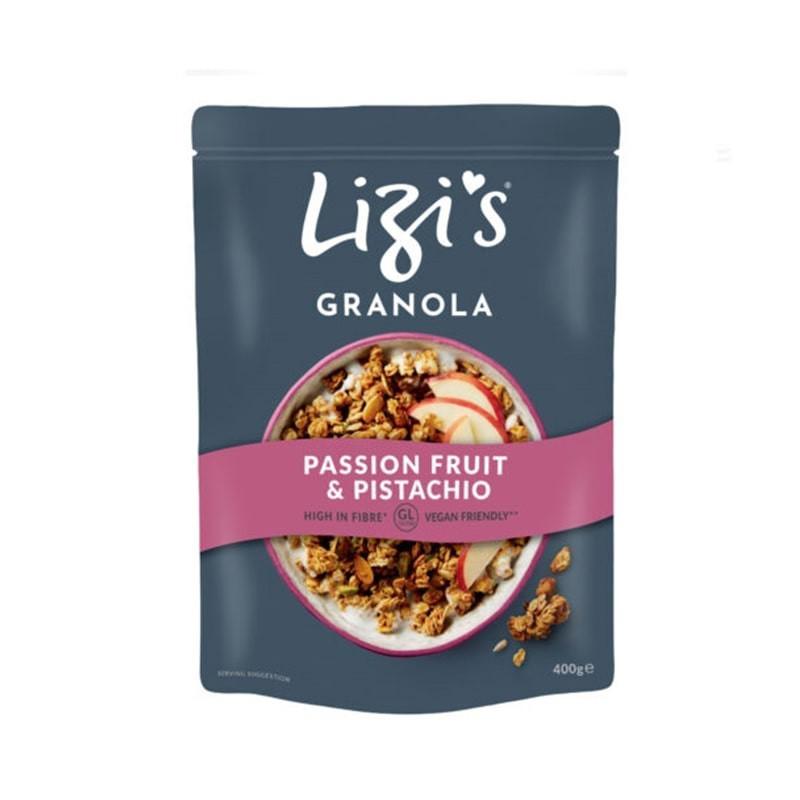 Musli Granola cu Fructul Pasiunii si Fistic 400 grame Lizis Granola