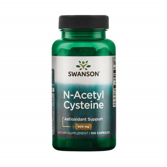 N-Acetyl Cysteine (NAC) 600 miligrame 100 capsule Swanson