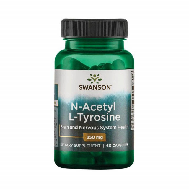 N-Acetyl L-Tyrosine 350 miligrame 60 capsule Swanson