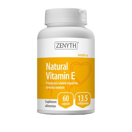 Natural Vitamin E Zenyth 60cps