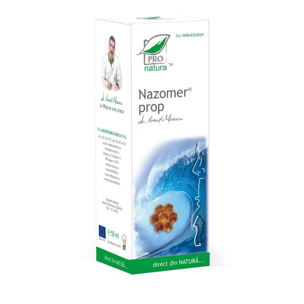 Nazomer cu Propolis Medica 50ml cu Nebulizator
