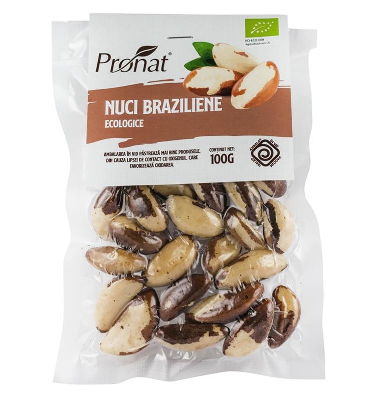 Nuci Braziliene Bio Pronat 100gr