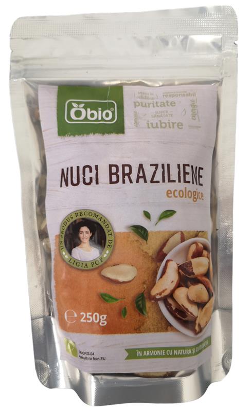 Nuci Braziliene Crude Bio Obio 250gr