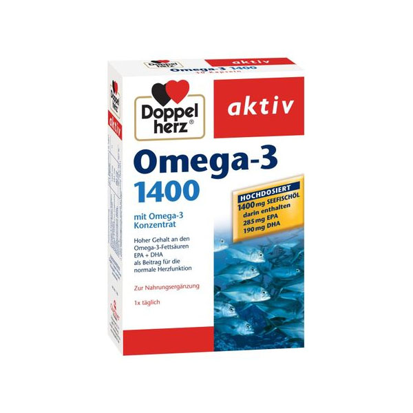 Omega 3 1400 miligrame Doppelherz