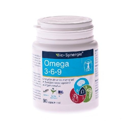 Omega 3-6-9 1000mg Bio Synergie 90cps