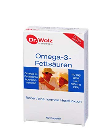 Omega 3 Fettsauren 60cps Dr.Wolz
