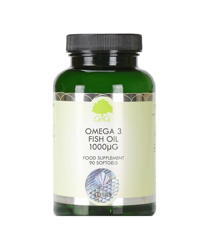 Omega 3 Fish Oil 1000mg 90cps G&G