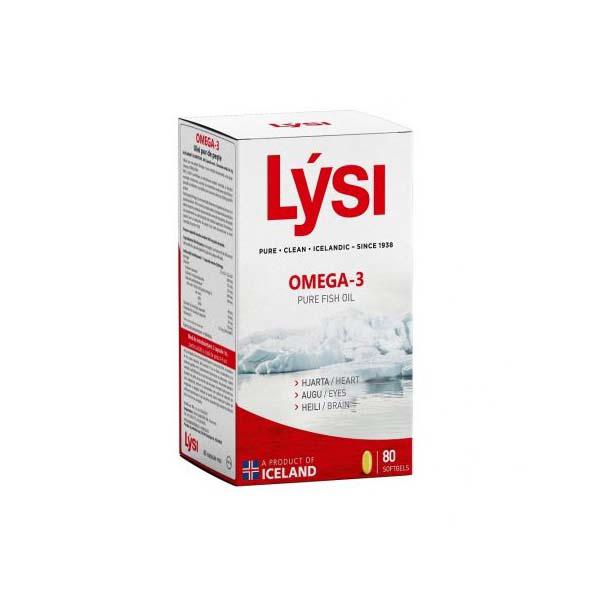Omega 3 Lysi Saga Sanatate 80cps