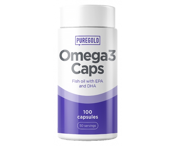 Omega 3 Ulei de Peste 100 capsule Pure Gold Protein