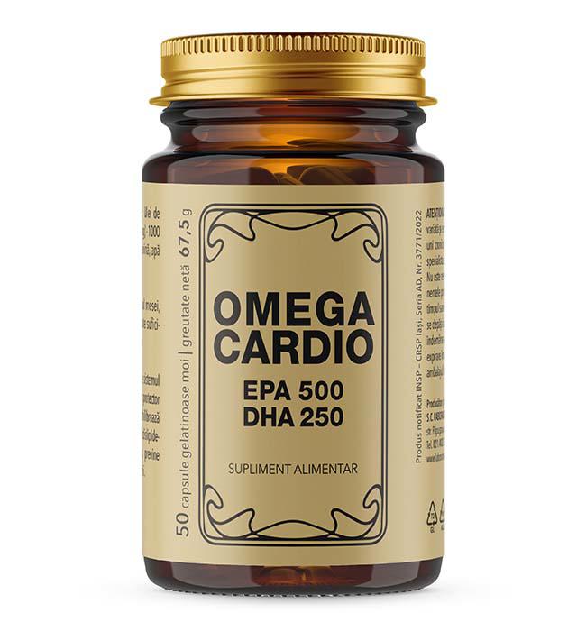 Omega Cardio EPA 500 DHA 250  50 capsule moi Laboratoarele Remedia