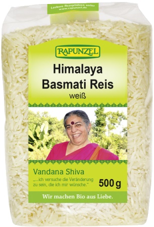 Orez Basmati Alb Vandana Shiva Bio 500gr Rapunzel