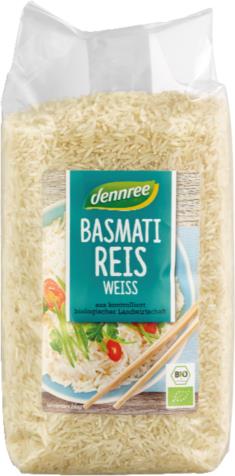 Orez Basmati Alb India Bio Dennree 500gr