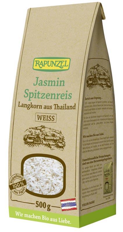 Orez Bio Jasmin Alb Bob Ascutit Rapunzel 500gr