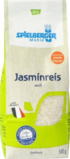 Orez Bio Jasmin Alb Spielberger 500gr