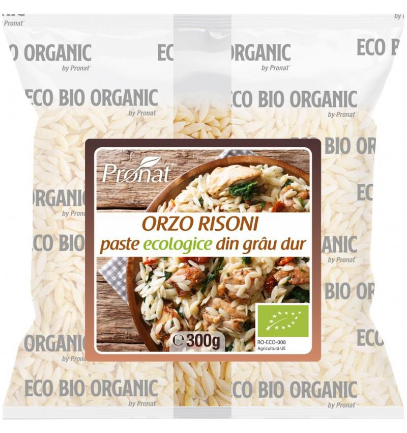 Orzo Risoni Paste Eco din Grau Dur 300 grame Pronat