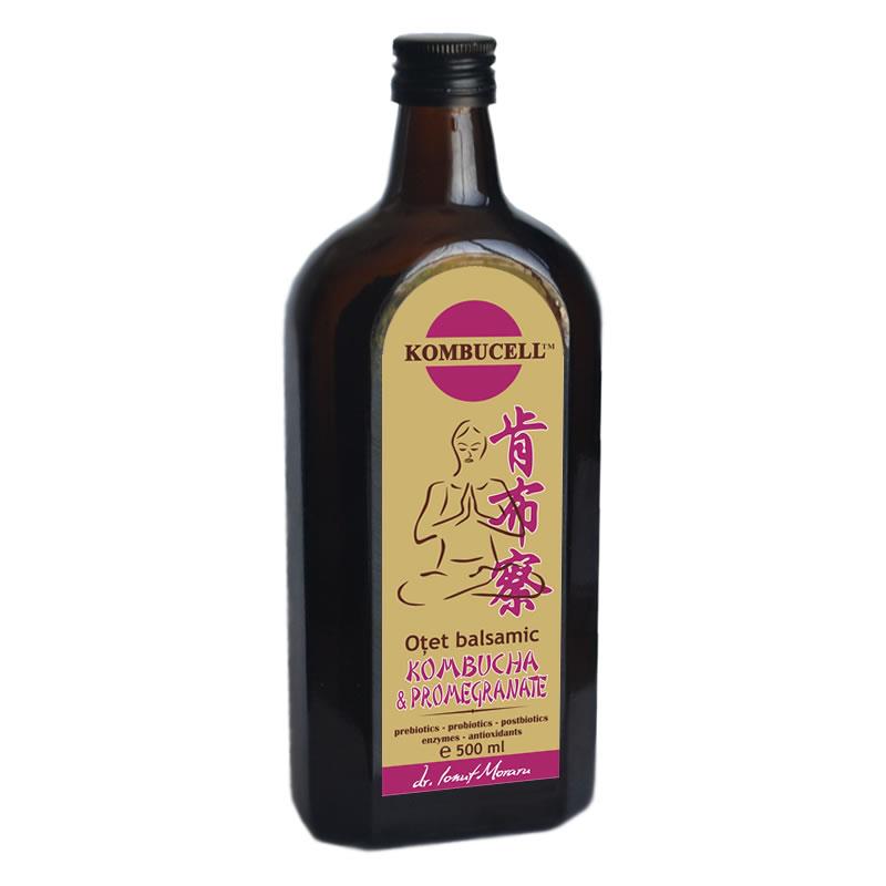 Otet Balsamic de Kombucha si Rodie 500 mililitri Medica