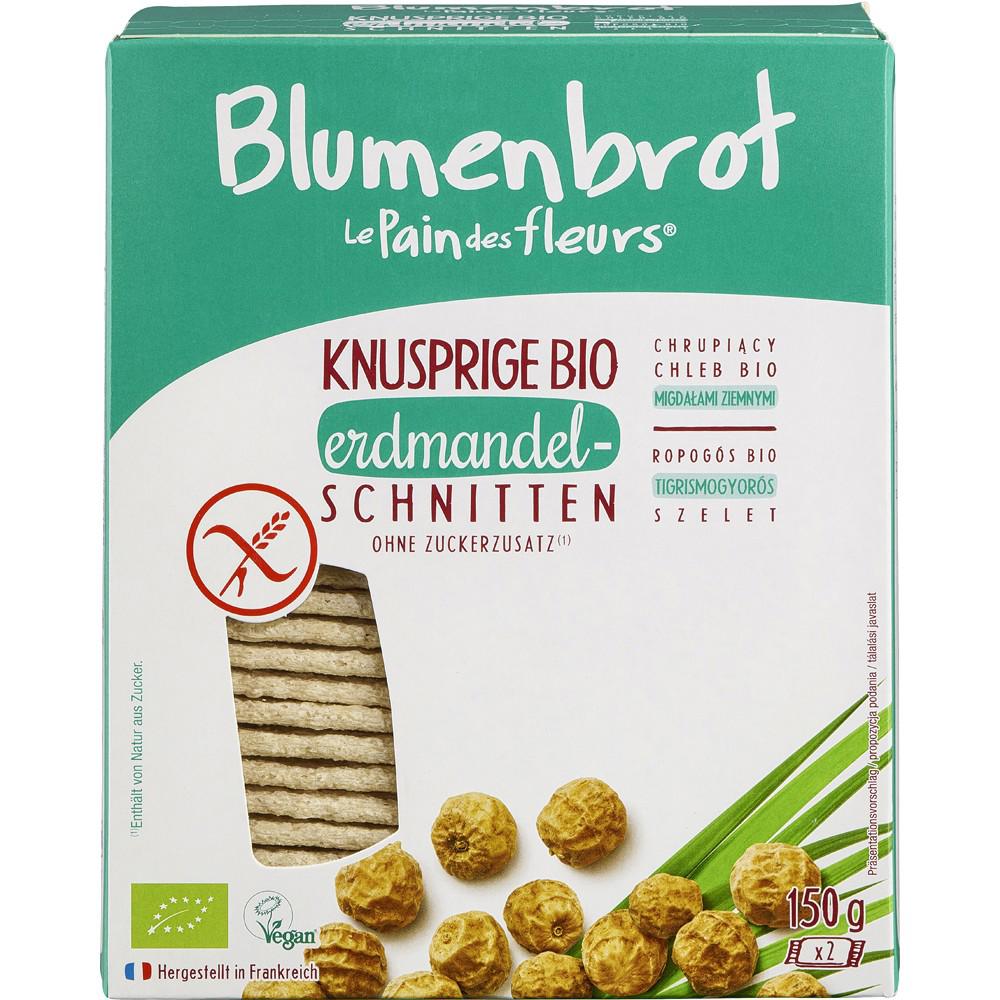 Paine Crocanta cu Nuci Tigru Fara Gluten Bio 150 grame Blumenbrot