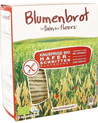 Paine Crocanta cu Ovaz Fara Gluten Bio 150gr Blumenbrot