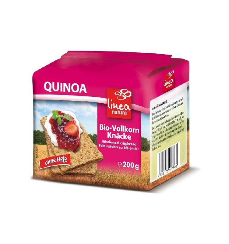 Paine Crocanta din Faina Integrala de Quinoa Bio Linea Natura 200gr
