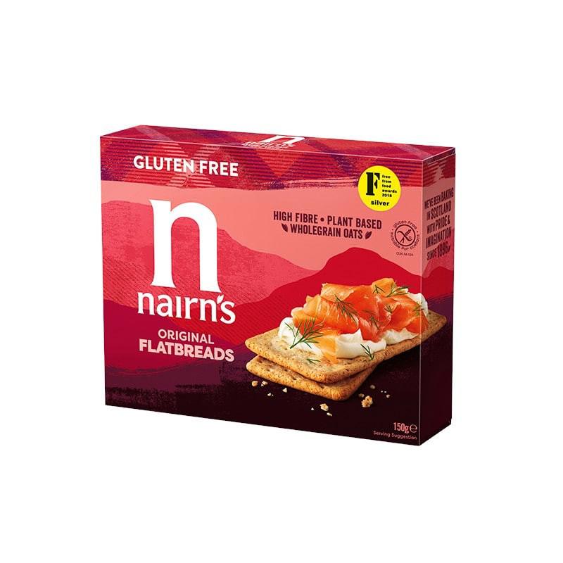 Paine Crocanta din Ovaz Integral Fara Gluten 150 grame Nairn's