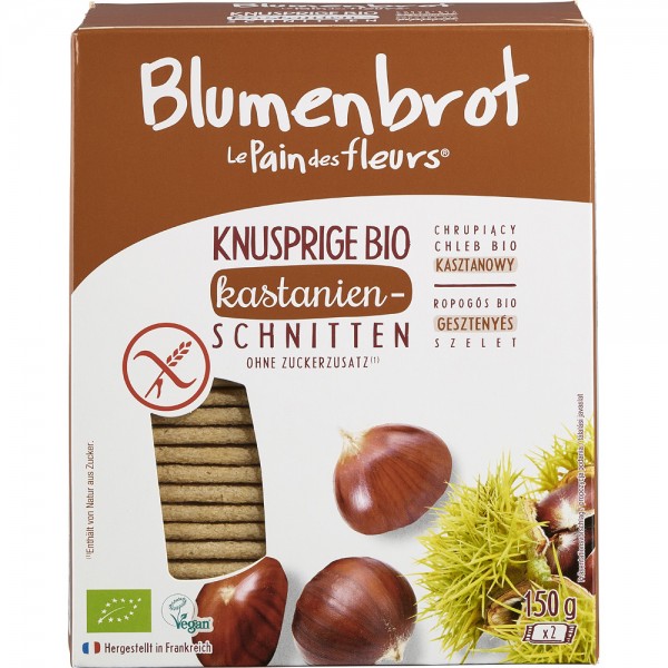 Paine cu Castane Bio Fara Gluten Blumenbrot 150gr