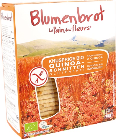 Paine cu Quinoa Bio Fara Gluten Blumenbrot 150gr