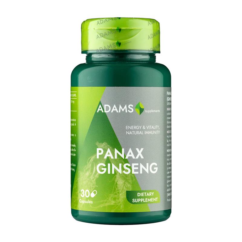 Panax Ginseng 1000 miligrame 30 capsule Adams Vision
