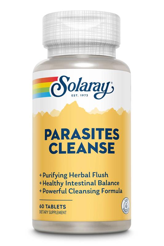 Parasites Cleanse Solaray Secom 60cps