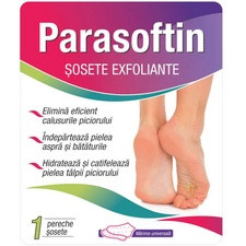 Parasoftin Sosete Exfoliante Zdrovit 1buc