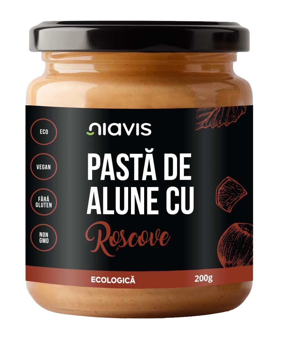 Pasta de Alune cu Roscove Ecologica 200 grame Niavis