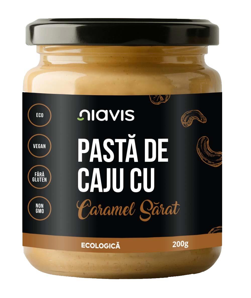 Pasta de Caju cu Caramel Sarat Ecologica 200 grame Niavis