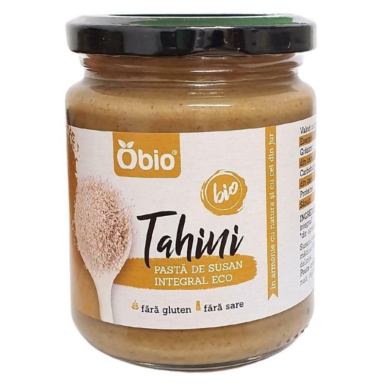 Pasta de Susan Integral Tahini Bio 250 grame Obio