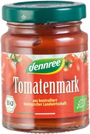 Pasta de Tomate Bio 22% Substanta Uscata Dennree 200gr