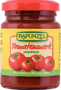 Pasta Tomate Bio 22% Rapunzel 100gr