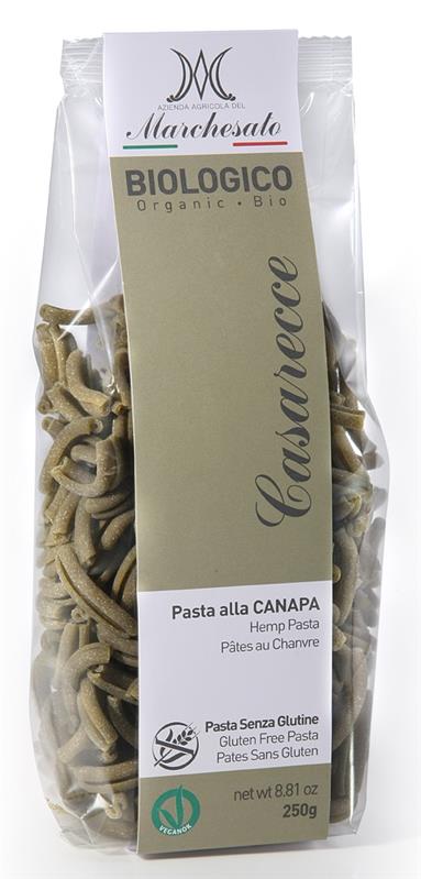 Paste Casarecce cu Canepa Fara Gluten Bio Marchesato 250gr