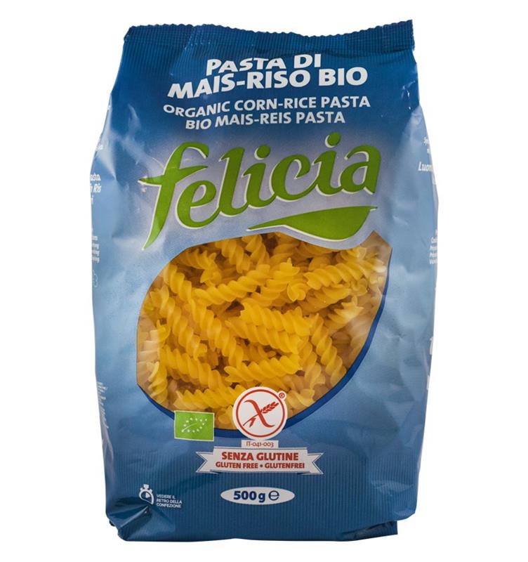 Paste din Malai si Orez Fara Gluten Bio 500 grame Felicia