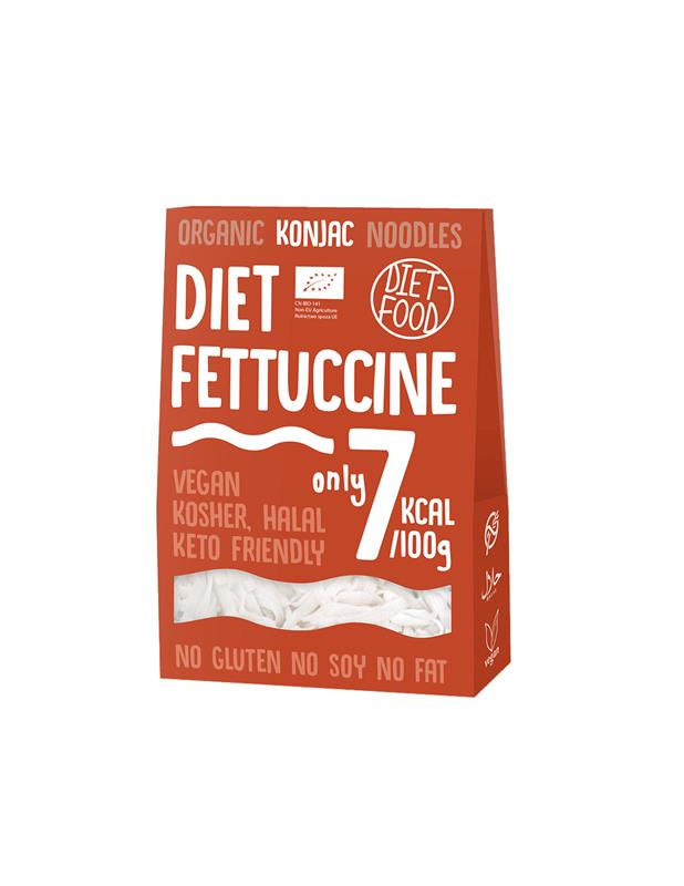 Paste Fettuccine SHIRATAKI din Konjac Bio, Diet Food, 300g