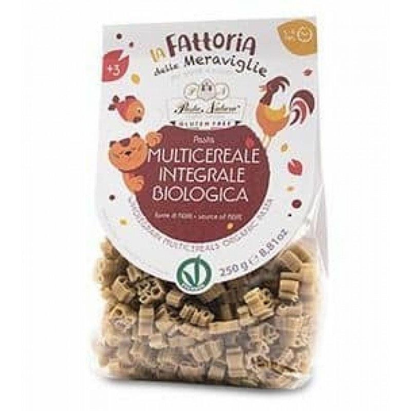 Paste Integrale din Multicereale Fara Gluten Bio pentru Copii 250 grame Pasta Natura