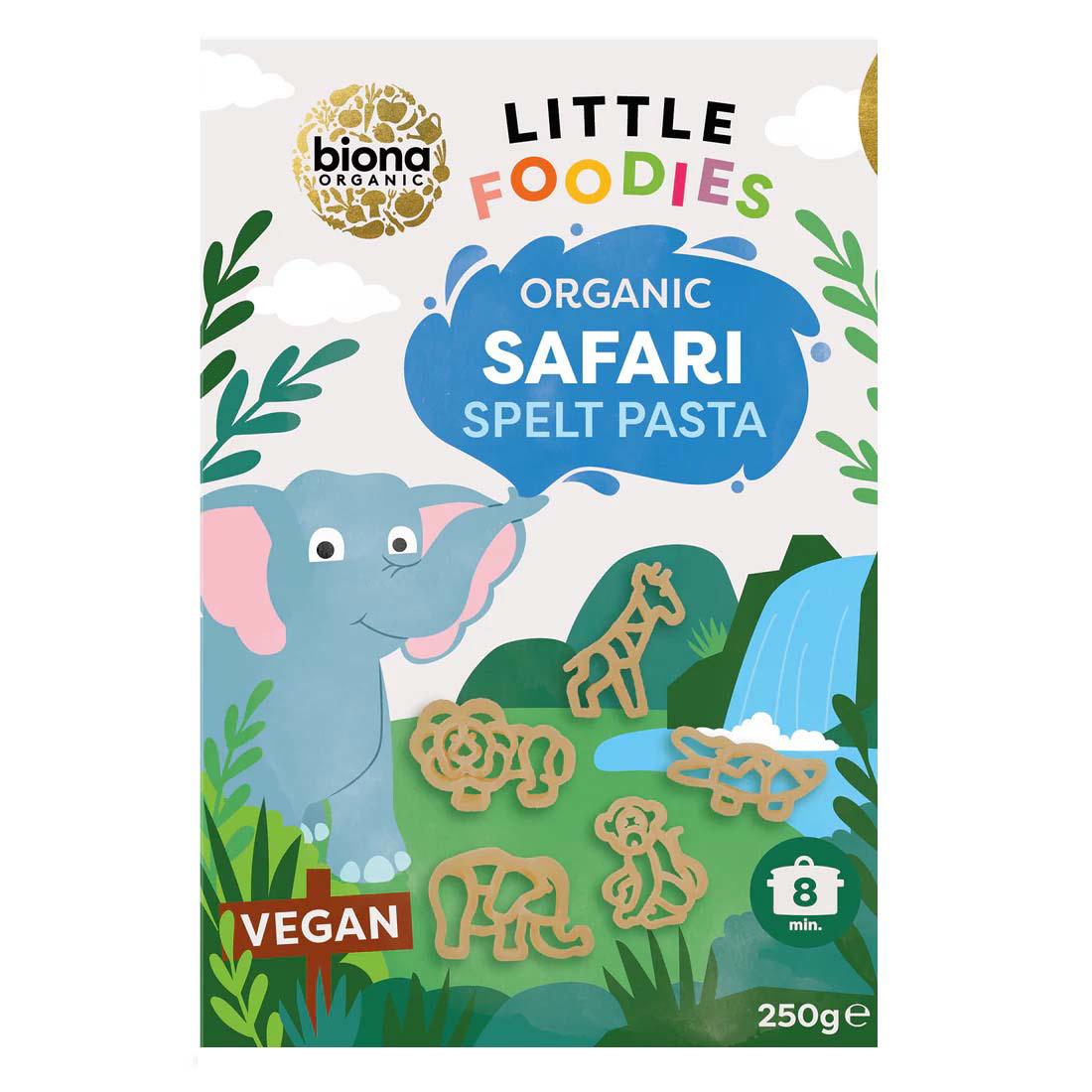 Paste Safari din Spelta pentru Copii Eco 250 grame Biona