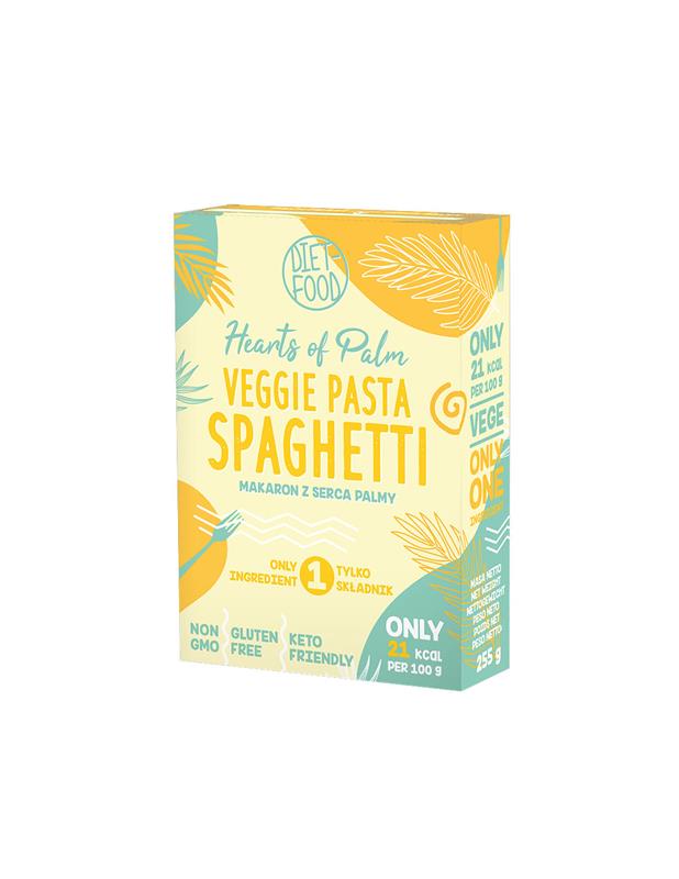 Paste Spaghetti din Inima de Palmier Vacuum 255 grame Diet Food